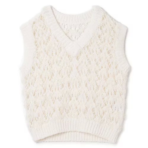 【アキラナカ/AKIRANAKA】のMireia knit pullover 人気、トレンドファッション・服の通販 founy(ファニー) 　ファッション　Fashion　レディースファッション　Fashion for Women　トップス・カットソー　Cut & Sew Tops　ニット　Knit Tops & Sweaters　カジュアルプルオーバー・ニットトップス　Pullovers & Knit Tops / Casual Pullovers　2025年　2025　2025春夏・S/S　Spring/Summer 2025 SS25　ベスト　Vest, Waistcoat　ボックス　Boxy, Box Shape　マニッシュ　Mannish, Boyish　 other-1|ID: prp329100004462827 ipo3291000000032524663