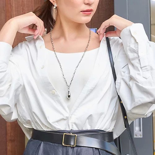 【フィービィー/phoebe】のビッグドロップメタルチェーンネックレス シルバー インテリア・キッズ・メンズ・レディースファッション・服の通販 founy(ファニー) https://founy.com/ ファッション Fashion レディースファッション WOMEN ジュエリー Jewelry ネックレス Necklaces シルバー Silver シンプル Simple メタル Metal モチーフ Motif リラックス Relax ロング Long エレガント 上品 Elegant |ID: prp329100004462842 ipo3291000000031231360