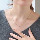 【フィービィー/phoebe】の【金属アレルギー対応】ドリッピングウォーターパールネックレス/サージカルステンレス ホワイト|ID: prp329100004462851 ipo3291000000032387400