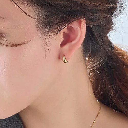 【フィービィー/phoebe】の【金属アレルギー対応】ドロップハーフフープミニピアス/サージカルステンレス インテリア・キッズ・メンズ・レディースファッション・服の通販 founy(ファニー) https://founy.com/ ファッション Fashion レディースファッション WOMEN おすすめ Recommend ギフト プレゼント Gift Present フォルム Form ベーシック Basic メタル Metal |ID: prp329100004462853 ipo3291000000031231402