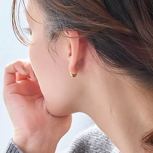 【フィービィー/phoebe】の【金属アレルギー対応】ドロップハーフフープミニピアス/サージカルステンレス 人気、トレンドファッション・服の通販 founy(ファニー) 　ファッション　Fashion　レディースファッション　WOMEN　おすすめ　Recommend　ギフト プレゼント　Gift Present　フォルム　Form　ベーシック　Basic　メタル　Metal　other-3|ID: prp329100004462853 ipo3291000000031246669