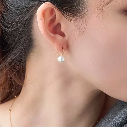 【フィービィー/phoebe】の【金属アレルギー対応】デイリーパールフックピアス/サージカルステンレス 人気、トレンドファッション・服の通販 founy(ファニー) 　ファッション　Fashion　レディースファッション　WOMEN　シンプル　Simple　パール　Pearl　エレガント 上品　Elegant　other-2|ID: prp329100004462856 ipo3291000000031246674