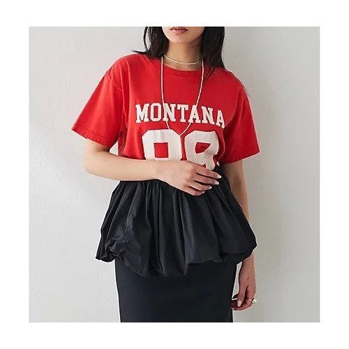 【ウィムガゼット/Whim Gazette】のナンバリングTシャツ インテリア・キッズ・メンズ・レディースファッション・服の通販 founy(ファニー) 　ファッション　Fashion　レディースファッション　Fashion for Women　トップス・カットソー　Cut & Sew Tops　シャツ・ブラウス・オフィスカジュアル　Elegant Blouses & Button-Ups　ロングTシャツ・Tシャツ　Longline T-Shirts & Tees　インナー　Innerwear　ヴィンテージ　Vintage Style　カットソー　Cut and Sewn Top　コンパクト　Compact, Small Size　ジャケット　Jacket, Outerwear　トレンド　Trend, Trending Now　ブライト　Bright, Shiny　プリント　Print, Printed Pattern　ベーシック　Basic, Essential　ボトム　Bottoms, Lower Wear　リアル　Real, Realistic　ロング　Long, Long-Length　2025年　2025　2025春夏・S/S　Spring/Summer 2025 SS25　レッド|ID: prp329100004462859 ipo3291000000031231425