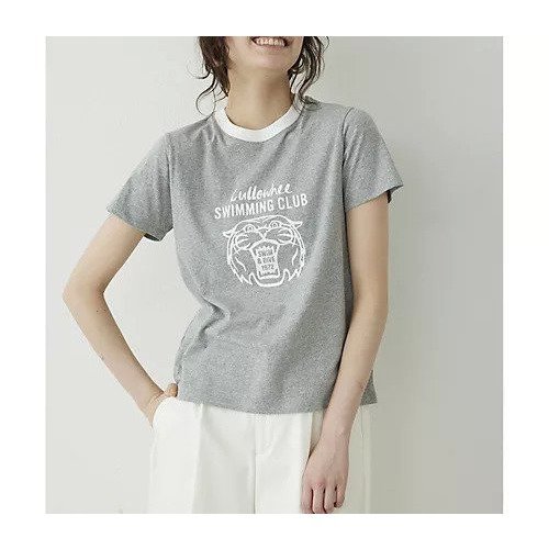 【ウィムガゼット/Whim Gazette】の【THE PAUSE】TIGER Tシャツ インテリア・キッズ・メンズ・レディースファッション・服の通販 founy(ファニー) 　ファッション　Fashion　レディースファッション　Fashion for Women　トップス・カットソー　Cut & Sew Tops　シャツ・ブラウス・オフィスカジュアル　Elegant Blouses & Button-Ups　ロングTシャツ・Tシャツ　Longline T-Shirts & Tees　インナー　Innerwear　ヴィンテージ　Vintage Style　グラデーション　Gradient, Ombre　コンパクト　Compact, Small Size　ジャケット　Jacket, Outerwear　スポーティ　Sporty, Casual Athletic　デニム　Denim, Jeans Material　プリント　Print, Printed Pattern　ボトム　Bottoms, Lower Wear　メランジ　Melange, Mixed Yarn　ワーク　Workwear, Utility Style　おすすめ　Recommended / Our Picks　2025年　2025　2025春夏・S/S　Spring/Summer 2025 SS25　グレー|ID: prp329100004462861 ipo3291000000031231432