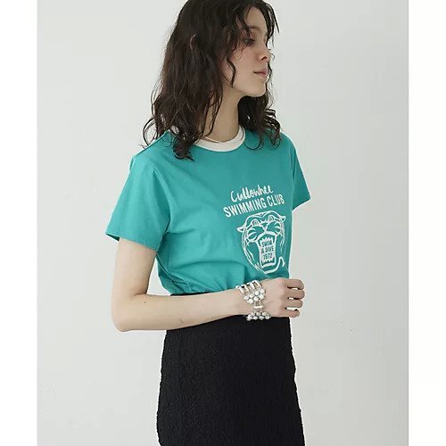 【ウィムガゼット/Whim Gazette】の【THE PAUSE】TIGER Tシャツ インテリア・キッズ・メンズ・レディースファッション・服の通販 founy(ファニー) 　ファッション　Fashion　レディースファッション　Fashion for Women　トップス・カットソー　Cut & Sew Tops　シャツ・ブラウス・オフィスカジュアル　Elegant Blouses & Button-Ups　ロングTシャツ・Tシャツ　Longline T-Shirts & Tees　インナー　Innerwear　ヴィンテージ　Vintage Style　グラデーション　Gradient, Ombre　コンパクト　Compact, Small Size　ジャケット　Jacket, Outerwear　スポーティ　Sporty, Casual Athletic　デニム　Denim, Jeans Material　プリント　Print, Printed Pattern　ボトム　Bottoms, Lower Wear　メランジ　Melange, Mixed Yarn　ワーク　Workwear, Utility Style　おすすめ　Recommended / Our Picks　2025年　2025　2025春夏・S/S　Spring/Summer 2025 SS25　グリーン|ID: prp329100004462861 ipo3291000000031231435