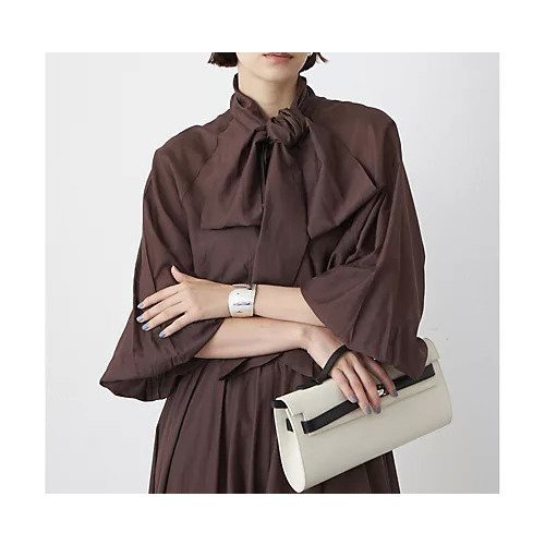 【ウィムガゼット/Whim Gazette】のシルクローンボウタイブラウス 人気、トレンドファッション・服の通販 founy(ファニー) 　ファッション　Fashion　レディースファッション　Fashion for Women　トップス・カットソー　Cut & Sew Tops　シャツ・ブラウス・オフィスカジュアル　Elegant Blouses & Button-Ups　ギャザー　Gathered, Ruffled　シルク　Silk, 100% Silk　セットアップ　Set-Up, Coordinated Outfit　ボトム　Bottoms, Lower Wear　おすすめ　Recommended / Our Picks　エレガント 上品　Elegant　2025年　2025　2025春夏・S/S　Spring/Summer 2025 SS25　other-3|ID: prp329100004462865 ipo3291000000031246693