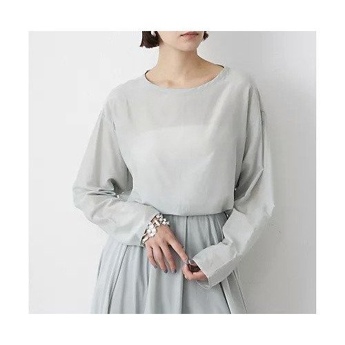 【ウィムガゼット/Whim Gazette】のシルクローンプルオーバーブラウス 人気、トレンドファッション・服の通販 founy(ファニー) 　ファッション　Fashion　レディースファッション　WOMEN　トップス・カットソー　Tops/Tshirt　シャツ/ブラウス　Shirts/Blouses　プルオーバー　Pullover　2025年　2025　2025春夏・S/S　Ss,Spring/Summer,2025　おすすめ　Recommend　カットソー　Cut And Sew　シアー　Sheer　シルク　Silk　ジャケット　Jacket　セットアップ　Set Up　ボトム　Bottom　エレガント 上品　Elegant　夏　Summer　 other-1|ID: prp329100004462866 ipo3291000000031231458