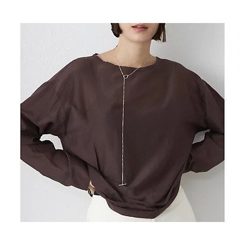 【ウィムガゼット/Whim Gazette】のシルクローンプルオーバーブラウス 人気、トレンドファッション・服の通販 founy(ファニー) 　ファッション　Fashion　レディースファッション　WOMEN　トップス・カットソー　Tops/Tshirt　シャツ/ブラウス　Shirts/Blouses　プルオーバー　Pullover　2025年　2025　2025春夏・S/S　Ss,Spring/Summer,2025　おすすめ　Recommend　カットソー　Cut And Sew　シアー　Sheer　シルク　Silk　ジャケット　Jacket　セットアップ　Set Up　ボトム　Bottom　エレガント 上品　Elegant　夏　Summer　other-2|ID: prp329100004462866 ipo3291000000031246694