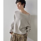【ウィムガゼット/Whim Gazette】のローゲージプルオーバー 人気、トレンドファッション・服の通販 founy(ファニー) ファッション Fashion レディースファッション WOMEN トップス・カットソー Tops/Tshirt プルオーバー Pullover 2025年 2025 2025春夏・S/S Ss,Spring/Summer,2025 クロップド Cropped ボトム Bottom ミックス Mix ワイド Wide 春 Spring thumbnail グレージュ|ID: prp329100004462869 ipo3291000000031231470