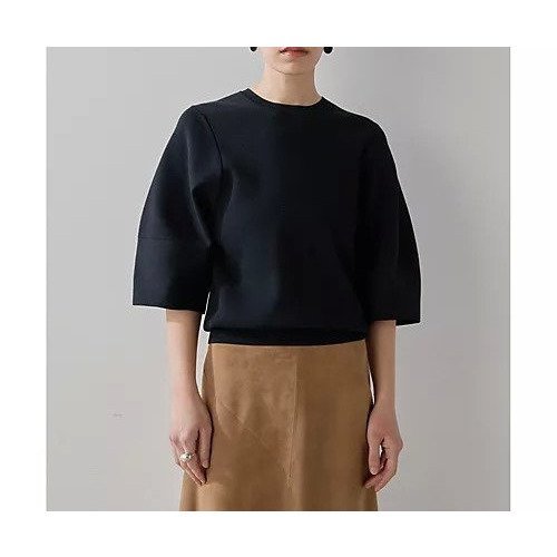 【ウィムガゼット/Whim Gazette】のシルエットスリーブプルオーバー インテリア・キッズ・メンズ・レディースファッション・服の通販 founy(ファニー) https://founy.com/ ファッション Fashion レディースファッション Fashion for Women トップス・カットソー Cut & Sew Tops カジュアルプルオーバー・ニットトップス Pullovers & Knit Tops / Casual Pullovers 2025年 2025 2025春夏・S/S Spring/Summer 2025 SS25 シンプル Simple, Minimal スリーブ Sleeve, Long Sleeve / Short Sleeve フォルム Silhouette, Form ボトム Bottoms, Lower Wear エレガント 上品 Elegant |ID: prp329100004462871 ipo3291000000031231475