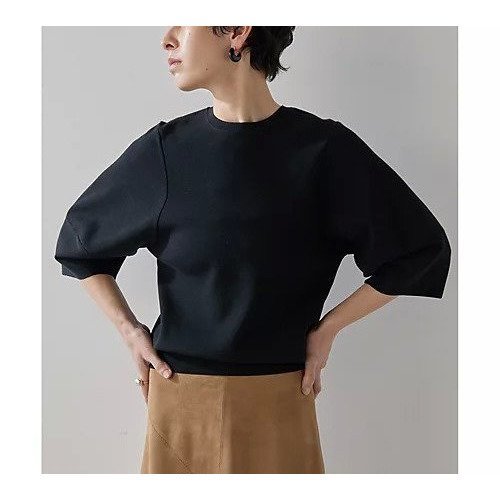 【ウィムガゼット/Whim Gazette】のシルエットスリーブプルオーバー 人気、トレンドファッション・服の通販 founy(ファニー) 　ファッション　Fashion　レディースファッション　Fashion for Women　トップス・カットソー　Cut & Sew Tops　カジュアルプルオーバー・ニットトップス　Pullovers & Knit Tops / Casual Pullovers　2025年　2025　2025春夏・S/S　Spring/Summer 2025 SS25　シンプル　Simple, Minimal　スリーブ　Sleeve, Long Sleeve / Short Sleeve　フォルム　Silhouette, Form　ボトム　Bottoms, Lower Wear　エレガント 上品　Elegant　other-3|ID: prp329100004462871 ipo3291000000031246703