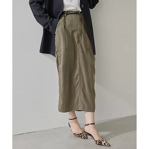 【ウィムガゼット/Whim Gazette】のミリタリースカート インテリア・キッズ・メンズ・レディースファッション・服の通販 founy(ファニー) https://founy.com/ ファッション Fashion レディースファッション Fashion for Women スカート Skirts 2025年 2025 2025春夏・S/S Spring/Summer 2025 SS25 スリット Slit, Slit Detail ドレープ Drape, Draping Fabric フェミニン Feminine, Girly ミリタリー Military, Army Style ヴィンテージ Vintage Style |ID: prp329100004462873 ipo3291000000031231488