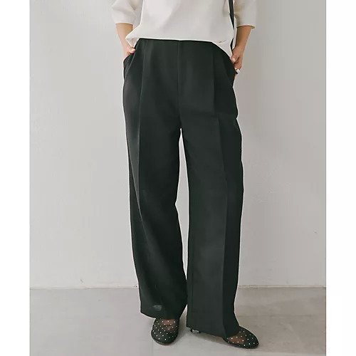 【ウィムガゼット/Whim Gazette】のジュートライクタックパンツ 人気、トレンドファッション・服の通販 founy(ファニー) 　ファッション　Fashion　レディースファッション　Fashion for Women　パンツ　Pants & Trousers　クール　Cool, Chic　セットアップ　Set-Up, Coordinated Outfit　フロント　Front, Front Design　ワイド　Wide, Wide Fit　おすすめ　Recommended / Our Picks　日本製　Made In Japan　エレガント 上品　Elegant　2025年　2025　2025春夏・S/S　Spring/Summer 2025 SS25　other-2|ID: prp329100004462874 ipo3291000000031246708