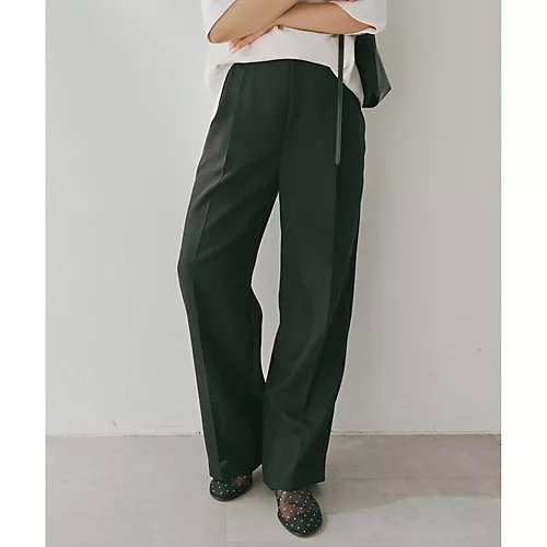 【ウィムガゼット/Whim Gazette】のジュートライクタックパンツ 人気、トレンドファッション・服の通販 founy(ファニー) 　ファッション　Fashion　レディースファッション　Fashion for Women　パンツ　Pants & Trousers　クール　Cool, Chic　セットアップ　Set-Up, Coordinated Outfit　フロント　Front, Front Design　ワイド　Wide, Wide Fit　おすすめ　Recommended / Our Picks　日本製　Made In Japan　エレガント 上品　Elegant　2025年　2025　2025春夏・S/S　Spring/Summer 2025 SS25　other-3|ID: prp329100004462874 ipo3291000000031246709