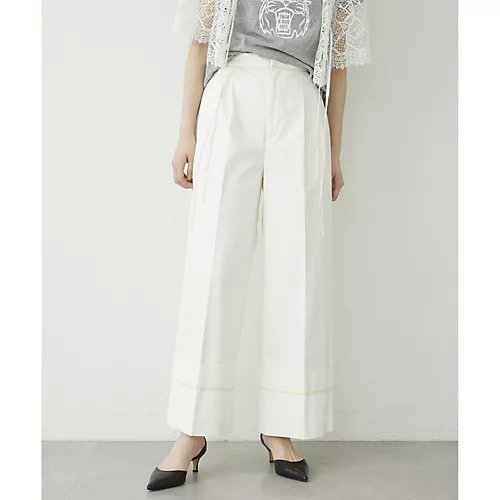 【ウィムガゼット/Whim Gazette】の【THE PAUSE】ロールアップチノパンツ 人気、トレンドファッション・服の通販 founy(ファニー) 　ファッション　Fashion　レディースファッション　Fashion for Women　パンツ　Pants & Trousers　ヴィンテージ　Vintage Style　グラデーション　Gradient, Ombre　スタイリッシュ　Stylish, Fashionable　ストレッチ　Stretch, Stretchy Fabric　バランス　Balance, Style Balance　パイピング　Piping, Trim Design　ボトム　Bottoms, Lower Wear　ワーク　Workwear, Utility Style　2025年　2025　2025春夏・S/S　Spring/Summer 2025 SS25　other-2|ID: prp329100004462878 ipo3291000000031246716