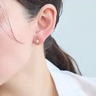 【フィービィー/phoebe】の【痛くないシリーズ】パワーストーンライトフィットイヤリング パール ホワイト|ID: prp329100004462892 ipo3291000000031231552