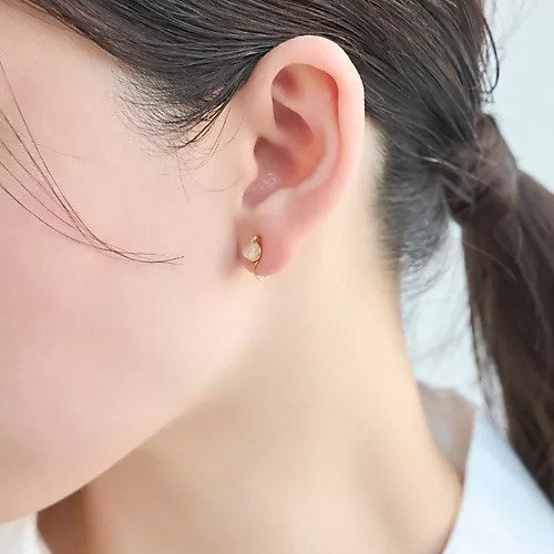 【フィービィー/phoebe】の【痛くないシリーズ】パワーストーンライトフィットイヤリング インテリア・キッズ・メンズ・レディースファッション・服の通販 founy(ファニー) 　ファッション　Fashion　レディースファッション　Fashion for Women　ジュエリー　Jewelry　ファッションリング　Fashion Rings　イヤリング・フープ・ドロップタイプ　Hoop, Drop & Clip Earrings　イエロー　Yellow　イヤリング　Earrings　軽量　Lightweight, Ultra Light　シンプル　Simple, Minimal　ストーン　Stone, Gem-Like　人気　Popular, Best Seller　パール　Pearl, Pearl Accent　フレーム　Frame, Outline　エレガント 上品　Elegant　ローズクォーツ(ピンク)|ID: prp329100004462892 ipo3291000000033408369