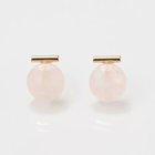 【フィービィー/phoebe】の【金属アレルギー対応】パワーストーンバーピアス ローズクォーツ(ピンク)|ID: prp329100004462896 ipo3291000000033408372