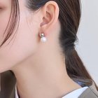 【フィービィー/phoebe】のツインパールメタルイヤリング シルバー シルバー|ID: prp329100004462897 ipo3291000000031231565