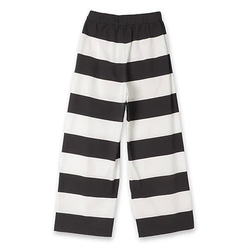 【プレインピープル/PLAIN PEOPLE】のビッグボーダーワイドパンツ 人気、トレンドファッション・服の通販 founy(ファニー) 　ファッション　Fashion　レディースファッション　Fashion for Women　パンツ　Pants & Trousers　シルケット　Silket, Silky Cotton　ストレート　Straight, Straight Cut　ボーダー　Border, Stripe　ランダム　Random, Irregular　ワイド　Wide, Wide Fit　洗える　Machine Washable　other-2|ID: prp329100004462905 ipo3291000000034504776