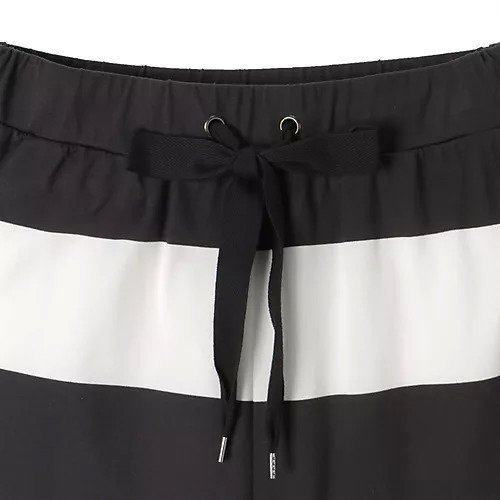 【プレインピープル/PLAIN PEOPLE】のビッグボーダーワイドパンツ 人気、トレンドファッション・服の通販 founy(ファニー) 　ファッション　Fashion　レディースファッション　Fashion for Women　パンツ　Pants & Trousers　シルケット　Silket, Silky Cotton　ストレート　Straight, Straight Cut　ボーダー　Border, Stripe　ランダム　Random, Irregular　ワイド　Wide, Wide Fit　洗える　Machine Washable　other-3|ID: prp329100004462905 ipo3291000000034504777