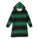 【プレインピープル/PLAIN PEOPLE】のランダムボーダーフード付きワンピース ネイビー|ID: prp329100004462907 ipo3291000000031231598