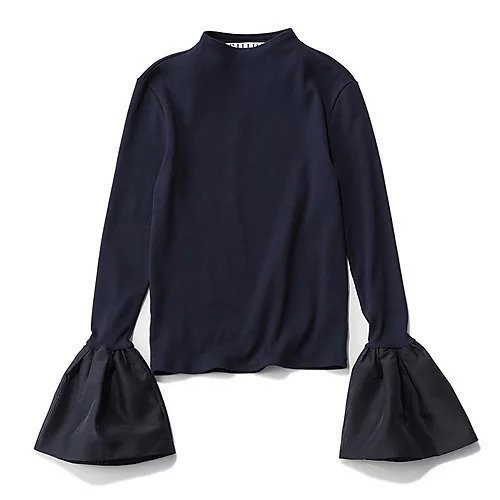 【サードマガジン/THIRD MAGAZINE】の【Marisol別注】オーガンジー袖カットソー 人気、トレンドファッション・服の通販 founy(ファニー) ファッション Fashion レディースファッション Fashion for Women トップス・カットソー Cut & Sew Tops カットソー・ベーシックTシャツ Cut-and-Sewn Tops / Stretch Tees & Basics オーガンジー Organza Fabric カットソー Cut and Sewn Top コンビ Combo, Combination Style シアー Sheer, See-Through スリーブ Sleeve, Long Sleeve / Short Sleeve フレア Flare, Flared エレガント 上品 Elegant 人気 Popular, Best Seller 別注 Limited Edition, Custom Order 春 Spring 洗える Machine Washable other-1|ID: prp329100004462909 ipo3291000000035315566