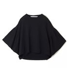 【コグ ザビッグスモーク/COGTHEBIGSMOKE】のギャザースリーブTシャツ 人気、トレンドファッション・服の通販 founy(ファニー) ファッション Fashion レディースファッション WOMEN トップス・カットソー Tops/Tshirt シャツ/ブラウス Shirts/Blouses ロング / Tシャツ T-Shirts なめらか Smooth エレガント 上品 Elegant ギャザー Gather スリーブ Sleeve バランス Balance パッチ Patch 洗える Washable thumbnail ブラック|ID: prp329100004462910 ipo3291000000031231606