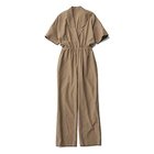 【ウィムガゼット/Whim Gazette】の【Marisol別注】開襟シャツ風オールインワン ベージュ|ID: prp329100004462911 ipo3291000000034898731