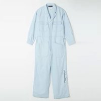【マディソンブルー/MADISONBLUE】の【HPS別注】シャンブレー地ジャンプスーツ 人気、トレンドファッション・服の通販 founy(ファニー) ファッション Fashion レディースファッション Ladies' Fashion Online ワンピース Dress シャンブレー Chambray スペシャル Special スーツ Suit ポケット Pocket 別注 Special Order 洗える Washable |ID:prp329100004462912