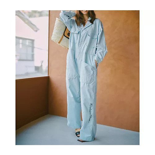 【マディソンブルー/MADISONBLUE】の【HPS別注】シャンブレー地ジャンプスーツ 人気、トレンドファッション・服の通販 founy(ファニー) 　ファッション　Fashion　レディースファッション　Ladies' Fashion Online　ワンピース　Dress　シャンブレー　Chambray　スペシャル　Special　スーツ　Suit　ポケット　Pocket　別注　Special Order　洗える　Washable　other-3|ID: prp329100004462912 ipo3291000000032574603