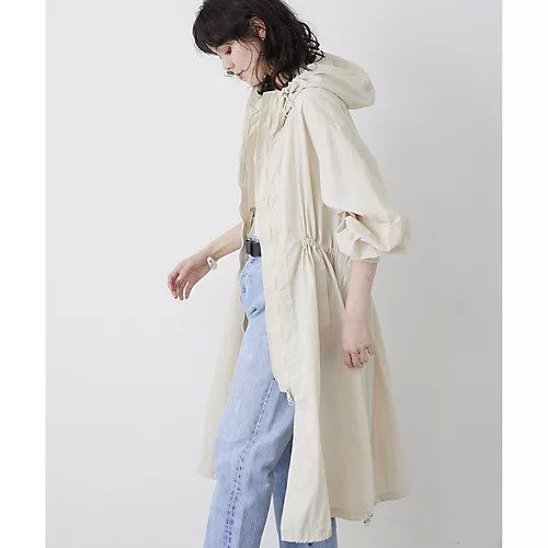 【ウィムガゼット/Whim Gazette】の【THE PAUSE】ギャザーフーデッドコート 人気、トレンドファッション・服の通販 founy(ファニー) 　ファッション　Fashion　レディースファッション　Fashion for Women　アウター　Coat / Outerwear Collection　コート・ロングコート・ピーコート　Long Coats, Peacoats & More　ヴィンテージ　Vintage Style　グラデーション　Gradient, Ombre　スリーブ　Sleeve, Long Sleeve / Short Sleeve　ロング　Long, Long-Length　ワーク　Workwear, Utility Style　おすすめ　Recommended / Our Picks　2025年　2025　2025春夏・S/S　Spring/Summer 2025 SS25　other-3|ID: prp329100004462913 ipo3291000000031246785