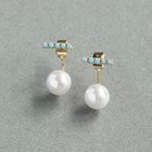 【フィービィー/phoebe】のクラスアップバックキャッチパールピアス ブルー ブルー|ID: prp329100004462918 ipo3291000000031231643