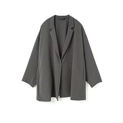 【ミズイロ インド/mizuiro ind】のテーラードシャツジャケット インテリア・キッズ・メンズ・レディースファッション・服の通販 founy(ファニー) 　ファッション　Fashion　レディースファッション　Fashion for Women　アウター　Coat / Outerwear Collection　レディースジャケット・軽アウター　Jackets　オケージョン　Occasion Wear　セットアップ　Set-Up, Coordinated Outfit　フレア　Flare, Flared　エレガント 上品　Elegant　人気　Popular, Best Seller　夏　Summer　春　Spring　S/S・春夏　SS, Spring/Summer, Warm Season　A/W・秋冬　Autumn/Winter　グレー|ID: prp329100004462919 ipo3291000000033841155