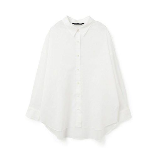 【ミズイロ インド/mizuiro ind】のシアーワイドシャツ インテリア・キッズ・メンズ・レディースファッション・服の通販 founy(ファニー) 　ファッション　Fashion　レディースファッション　WOMEN　トップス・カットソー　Tops/Tshirt　シャツ/ブラウス　Shirts/Blouses　シアー　Sheer　シンプル　Simple　オフホワイト|ID: prp329100004462920 ipo3291000000031231653