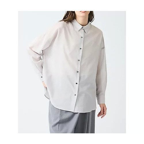【ミズイロ インド/mizuiro ind】のシアーワイドシャツ 人気、トレンドファッション・服の通販 founy(ファニー) 　ファッション　Fashion　レディースファッション　WOMEN　トップス・カットソー　Tops/Tshirt　シャツ/ブラウス　Shirts/Blouses　シアー　Sheer　シンプル　Simple　other-2|ID: prp329100004462920 ipo3291000000031246798