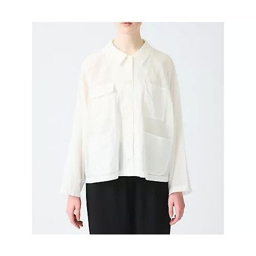【ミズイロ インド/mizuiro ind】のシアーショートカバーオール 人気、トレンドファッション・服の通販 founy(ファニー) 　ファッション　Fashion　レディースファッション　WOMEN　ジャケット　Jacket　フロント　Front　ベーシック　Basic　ポケット　Pocket　other-2|ID: prp329100004462921 ipo3291000000031246800