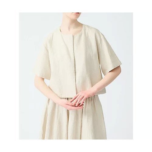 【ミズイロ インド/mizuiro ind】のクルーネックショートカーディガン 人気、トレンドファッション・服の通販 founy(ファニー) 　ファッション　Fashion　レディースファッション　WOMEN　トップス・カットソー　Tops/Tshirt　カーディガン　Cardigans　シンプル　Simple　セットアップ　Set Up　フロント　Front　半袖　Short Sleeve　夏　Summer　other-2|ID: prp329100004462925 ipo3291000000031246806