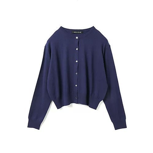 【ミズイロ インド/mizuiro ind】のクルーネックショートカーディガン インテリア・キッズ・メンズ・レディースファッション・服の通販 founy(ファニー) https://founy.com/ ファッション Fashion レディースファッション Fashion for Women トップス・カットソー Cut & Sew Tops カーディガン・羽織り Layered Style Cardigans コンパクト Compact, Small Size ベーシック Basic, Essential 今季 This Season, Current Season 定番 Standard, Basic Item |ID: prp329100004462925 ipo3291000000034494598