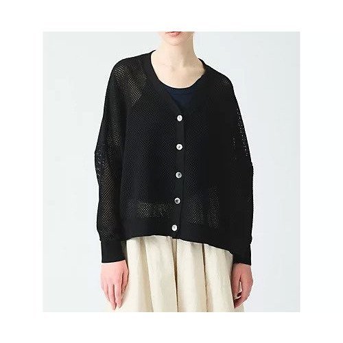 【ミズイロ インド/mizuiro ind】のシアーパターンVネックカーディガン 人気、トレンドファッション・服の通販 founy(ファニー) 　ファッション　Fashion　レディースファッション　Fashion for Women　トップス・カットソー　Cut & Sew Tops　カーディガン・羽織り　Layered Style Cardigans　Vネックトップス　V-Neck Tops / V-Cut Neckline Shirts　カーディガン　Cardigan, Knitwear　ベーシック　Basic, Essential　ワイド　Wide, Wide Fit　春　Spring　透かし　Cut-Out, Lacework　長袖　Long Sleeve, Full Sleeve　other-2|ID: prp329100004462928 ipo3291000000031246810