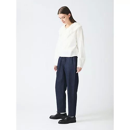 【ミズイロ インド/mizuiro ind】のハイウエストストレッチデニムパンツ 人気、トレンドファッション・服の通販 founy(ファニー) 　ファッション　Fashion　レディースファッション　Fashion for Women　パンツ　Pants & Trousers　デニムパンツ・ジーンズ・美脚デニム　Denim Jeans & Pants　パッチ　Patch, Appliqué　ポケット　Pocket, Pocket Detail　レギンス　Leggings, Stretch Pants　今季　This Season, Current Season　other-3|ID: prp329100004462931 ipo3291000000031246817
