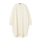 【ミズイロ インド/mizuiro ind】のレースミックススタンドカラーシャツワンピース アイボリー|ID: prp329100004462936 ipo3291000000031231727