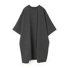 【ミズイロ インド/mizuiro ind】のノーカラーハーフスリーブコート チャコールグレー|ID: prp329100004462937 ipo3291000000031231734