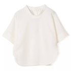 【プレインピープル/PLAIN PEOPLE】のカノコパールニット五分袖プルオーバー ホワイト|ID: prp329100004462940 ipo3291000000031231751