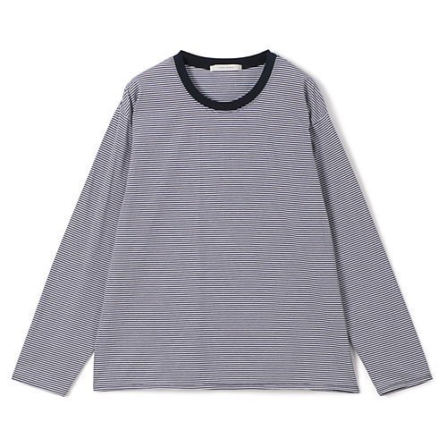 【プレインピープル/PLAIN PEOPLE】のボーダー長袖プルオーバー インテリア・キッズ・メンズ・レディースファッション・服の通販 founy(ファニー) https://founy.com/ ファッション Fashion レディースファッション WOMEN トップス・カットソー Tops/Tshirt プルオーバー Pullover ジャージー Jersey ボーダー Border 洗える Washable 長袖 Long Sleeve |ID: prp329100004462942 ipo3291000000031231756