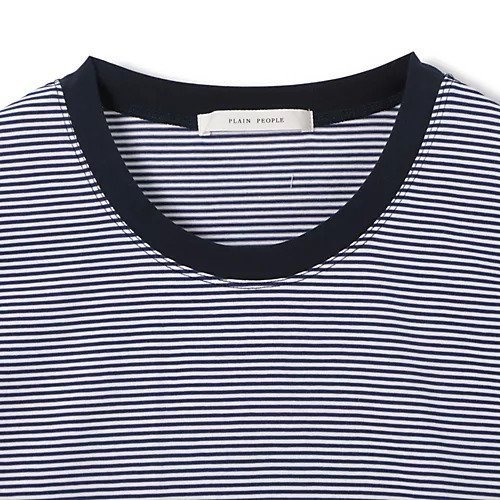 【プレインピープル/PLAIN PEOPLE】のボーダー長袖プルオーバー 人気、トレンドファッション・服の通販 founy(ファニー) 　ファッション　Fashion　レディースファッション　WOMEN　トップス・カットソー　Tops/Tshirt　プルオーバー　Pullover　ジャージー　Jersey　ボーダー　Border　洗える　Washable　長袖　Long Sleeve　other-3|ID: prp329100004462942 ipo3291000000031246835