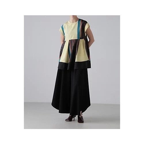 【アドーア/ADORE】のペインティングストライププリントブラウス 人気、トレンドファッション・服の通販 founy(ファニー) 　ファッション　Fashion　レディースファッション　Fashion for Women　トップス・カットソー　Cut & Sew Tops　シャツ・ブラウス・オフィスカジュアル　Elegant Blouses & Button-Ups　おすすめ　Recommended / Our Picks　イエロー　Yellow　スタンダード　Standard, Basic　ストライプ　Stripe, Striped Pattern　ストレート　Straight, Straight Cut　タフタ　Taffeta, Structured Fabric　ハンド　Hand, Handmade　フィット　Fit, Slim Fit　プリント　Print, Printed Pattern　モチーフ　Motif, Design Theme　ワイド　Wide, Wide Fit　夏　Summer　春　Spring　S/S・春夏　SS, Spring/Summer, Warm Season　無地　Plain, Solid Color　other-3|ID: prp329100004462947 ipo3291000000031246845