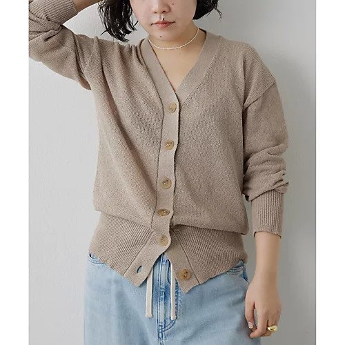【ウィムガゼット/Whim Gazette】のペーパーヤーンカーディガン インテリア・キッズ・メンズ・レディースファッション・服の通販 founy(ファニー) https://founy.com/ ファッション Fashion レディースファッション Fashion for Women トップス・カットソー Cut & Sew Tops カーディガン・羽織り Layered Style Cardigans カーディガン Cardigan, Knitwear 吸水 Absorbent, Quick-Dry シアー Sheer, See-Through ショルダー Shoulder, Shoulder Strap スリット Slit, Slit Detail デコルテ Décolleté, Neckline ドロップ Drop Shoulder, Dropped Style ベーシック Basic, Essential 2025年 2025 2025春夏・S/S Spring/Summer 2025 SS25 |ID: prp329100004462949 ipo3291000000031837346