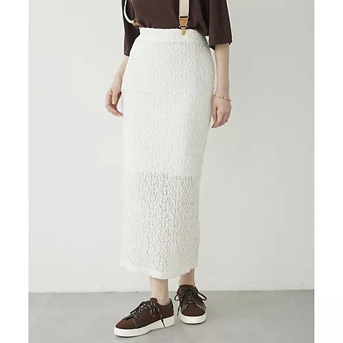 【ウィムガゼット/Whim Gazette】の【THE PAUSE】ストレッチレースタイトスカート 人気、トレンドファッション・服の通販 founy(ファニー) 　ファッション　Fashion　レディースファッション　Fashion for Women　スカート　Skirts　2025年　2025　2025春夏・S/S　Spring/Summer 2025 SS25　グラデーション　Gradient, Ombre　ストレッチ　Stretch, Stretchy Fabric　スリット　Slit, Slit Detail　タイトスカート　Pencil Skirt, Tight Skirt　レース　Lace, Lace Fabric　ワーク　Workwear, Utility Style　ヴィンテージ　Vintage Style　透かし　Cut-Out, Lacework　other-2|ID: prp329100004462953 ipo3291000000031246854
