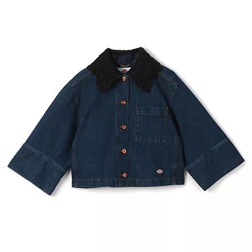 【ミュベール/MUVEIL】のディッキーズコラボ デニムジャケット インテリア・キッズ・メンズ・レディースファッション・服の通販 founy(ファニー) https://founy.com/ ファッション Fashion レディースファッション WOMEN アウター Coat Outerwear ジャケット Jackets デニムジャケット Denim Jackets 2025年 2025 2025春夏・S/S Ss,Spring/Summer,2025 ガーリー Girly コラボ Collaboration コンパクト Compact ジャケット Jacket チェック Check デニム Denim ボックス Box レース Race ロング Long ワーク Work 人気 Popularity 洗える Washable |ID: prp329100004462963 ipo3291000000031231836